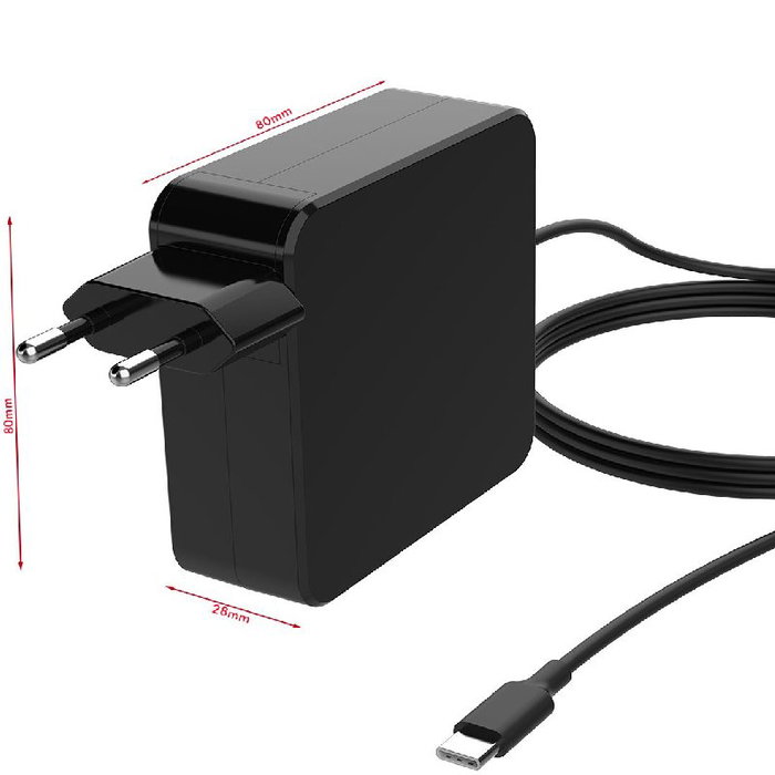 Leotec Cargador de Portátil Universal 90W USB-C PD 3.0